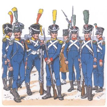 Франция. Легкая пехота