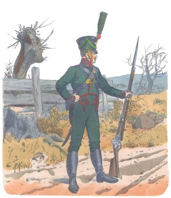 Франкфурт-на-Майне. Добровольческие егеря (1813)