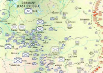 Положение польско-немецкого фронта к моменту ввода советских войск на территорию Западной Белоруссии и  Украины